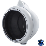 CHROME GUIDE 682-C HEADLIGHT NO BULB WITH ORIGINAL STYLE LED SIGNAL (Choose Color) HOUSING Clear Dark Slate Gray