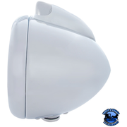 GUIDE 682-C HEADLIGHT H4 WITH 34 AMBER LED & ORIGINAL STYLE LED SIGNAL (Choose Color) (Choose Lens) HEADLIGHT Stainless / Clear,Stainless / Amber,Black / Clear,Black / Amber Light Gray