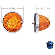 GLASS WATERMELON LIGHT KIT WITH 4 LED LIGHT (Choose LED Color) (Choose Lens Color) watermelon glass lens Amber / Amber,Amber / Dark Amber,Amber / Clear,Red / Red,Red / Clear,Blue / Clear,White / Clear Chocolate