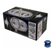 304 STAINLESS DUAL HEADLIGHT HOUSING FOR PETERBILT 359 #32179 HOUSING Dark Slate Gray