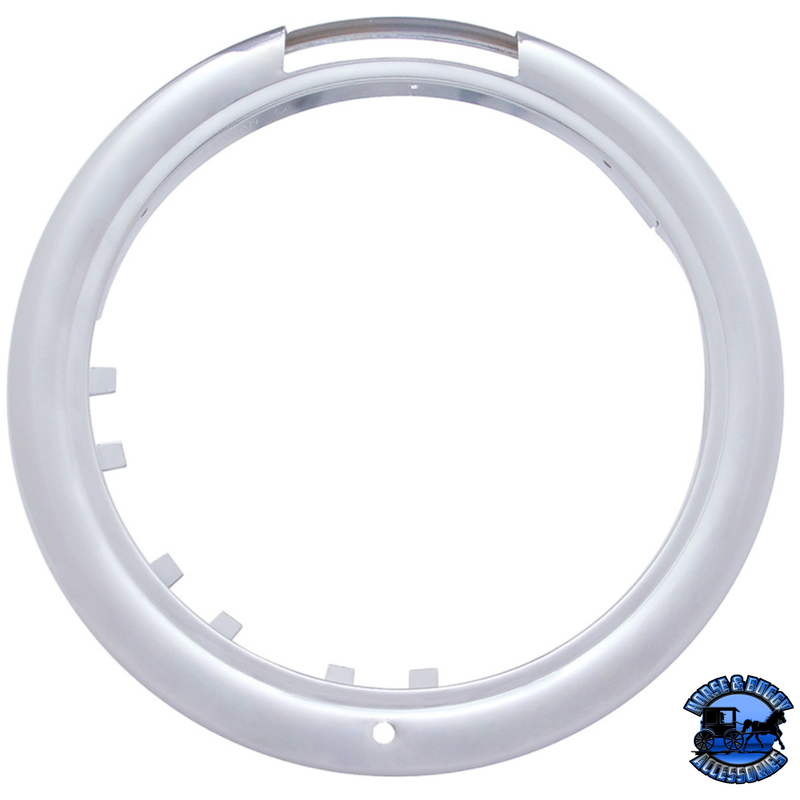 CHROME CLASSIC HEADLIGHT H4 WITH 34 WHITE LED & SIGNAL (Choose Mode) (Choose Color) HEADLIGHT Dual / Clear,Dual / Amber,Single / Clear,Single / Amber Light Gray