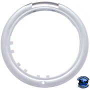 CHROME CLASSIC HEADLIGHT H4 WITH 34 AMBER LED & DUAL MODE LED SIGNAL (Choose Color) HEADLIGHT Amber,Clear Light Gray