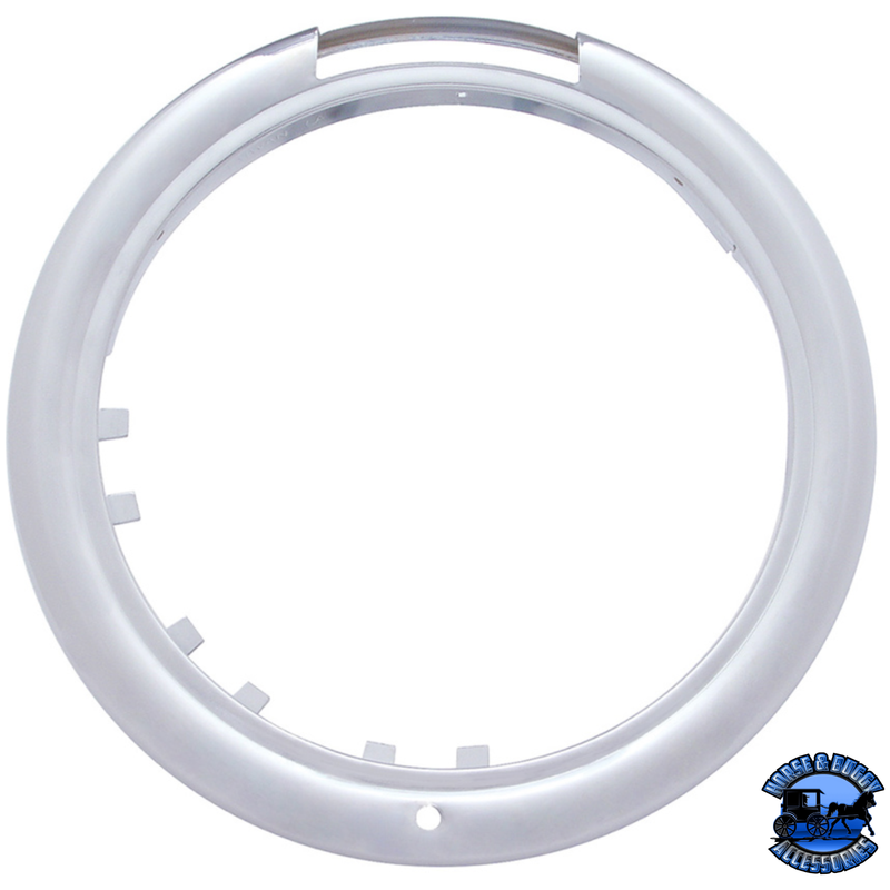 CHROME CLASSIC HEADLIGHT H4 WITH 34 AMBER LED & DUAL MODE LED SIGNAL (Choose Color) HEADLIGHT Amber,Clear Light Gray