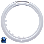 STAINLESS STEEL CLASSIC HEADLIGHT H4 WITH 34 AMBER LED & DUAL MODE LED SIGNAL (Choose Color) HEADLIGHT Amber,Clear Light Gray