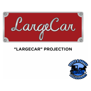 Trux LED Projector Door Light for Kenworth/Peterbilt (OEM fitment) (Choose Style) DOOR LIGHT "Largecar" - Driver Side,"Largecar" - Passenger Side Brown