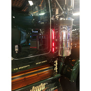 Kenworth Backlit Air Cleaner Light Bar, Rear (15") red clear lights #171249 AIR CLEANER Dark Slate Gray