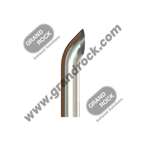 WCK5-24SBC  5" X 24" WEST COAST CURVE, OD CHR