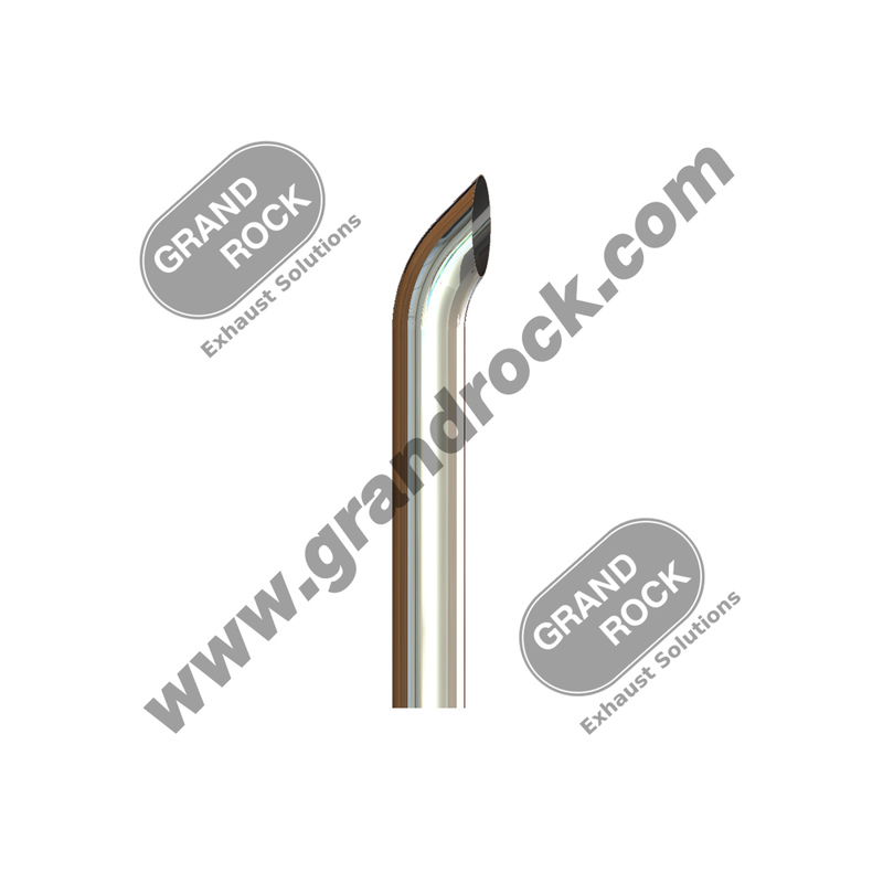 WCK6-48SBC  6" X 48" WEST COAST CURVE, OD CHROME