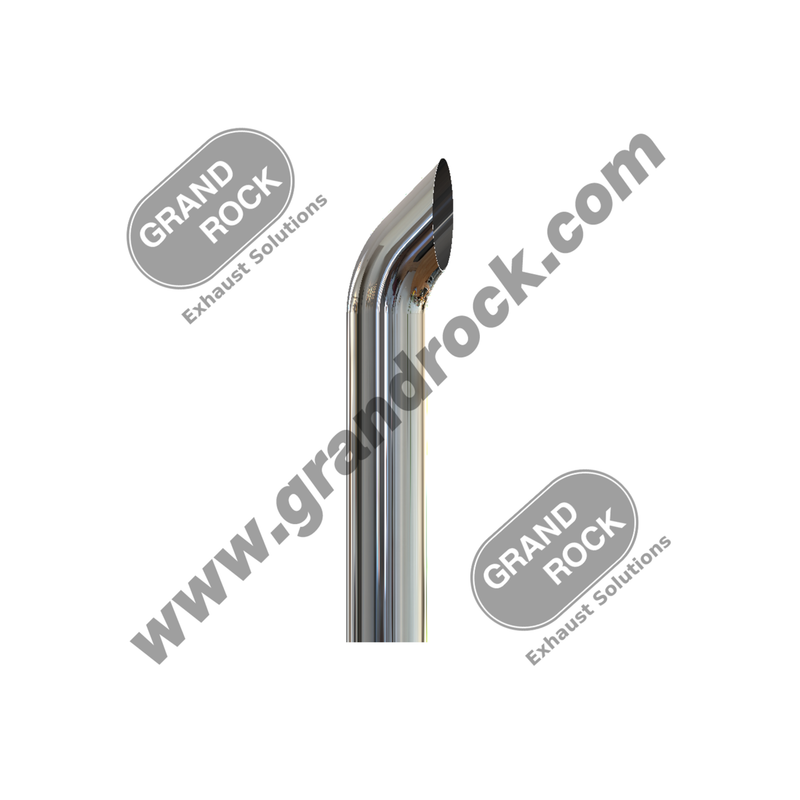 WCK8-48SBC  8" X 48" WEST COAST CURVE, OD CHR