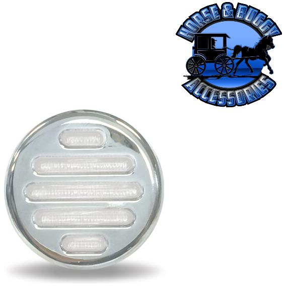 2" Round Trux Dual Revolution LEDs (Choose Color and Style) 2" ROUND Amber to Blue - 7 Diodes,Amber to Green - 7 Diodes,Amber to Purple - 7 Diodes,Amber to Red - 7 Diodes,Red to Blue - 7 Diodes,Red to Green - 7 Diodes,Red to Purple - 7 Diodes,Red to White - 7 Diodes,Amber to White Flatline - 9 Diodes,Red to Blue Flatline - 9 Diodes Light Gray