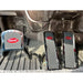 Dark Slate Gray billet aluminum Peterbilt 379 389 359 foot pedals with rubber insert red logo #RZ-PS3-PB-DEC red FOOT PEDALS