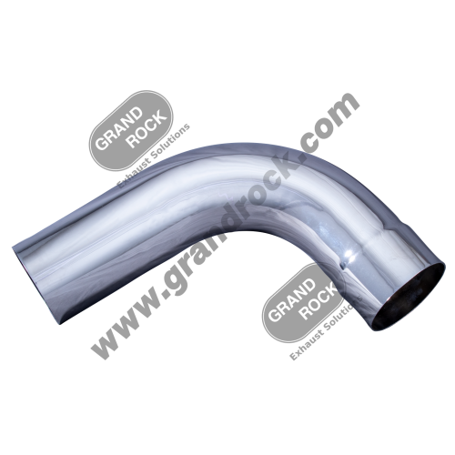 WS-3540C  ELBOW,5"90DEG ID/OD CHR