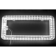 Halo Glow Light for License Plates with (Choose Color) and White LEDs Amber,Blue,Green,Purple,Red Dark Slate Gray