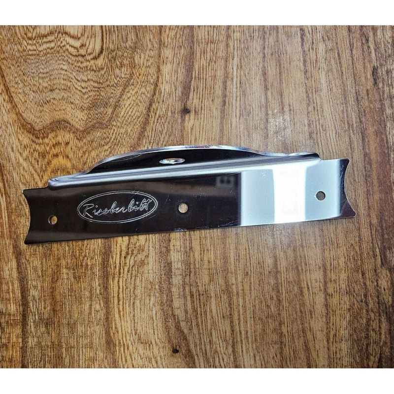 Custom Risslerbilt antenna bracket for daycab/sleeper Peterbilt trucks Dim Gray