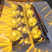 FRONT 589 PETERBILT (BLIND MOUNT) STYLE AIR CLEANER BRACKET W/ (4) WATERMELON HOLES (SOLD IN PAIRS) #1717 air cleaner Sienna