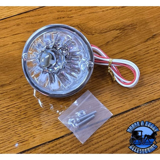 Sienna #JML-WK3-C  "Super Sealed" Twist Lock Watermelon Flush Mount Kit (Clear Glass Lens) (2 Wire 1156) watermelon glass lens