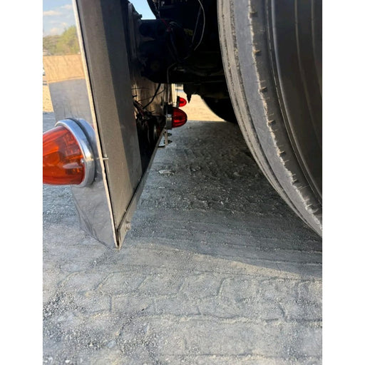 SS-1204 KENWORTH (20" Bumper) Lower Brace bumper Dim Gray