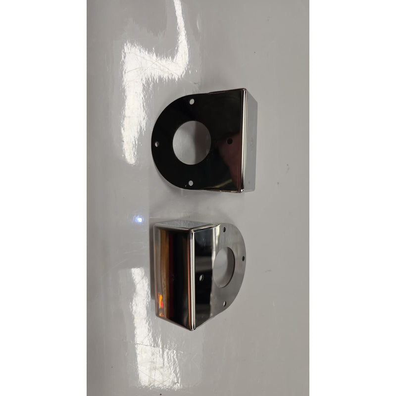 #ss-1063 Universal Straight-Down Watermelon Light Bracket for Aero-Style Mirrors (T680, T680 Next Gen, T880, T660, , 579, 567, 587) (SOLD IN PAIRS) (bracket only)