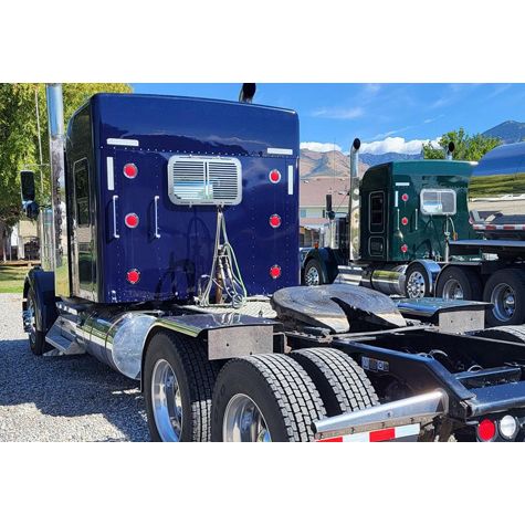 #RW115WG-KP Peterbilt / Kenworth Rear Window Guard Stainless (37” x 20 ¼”)