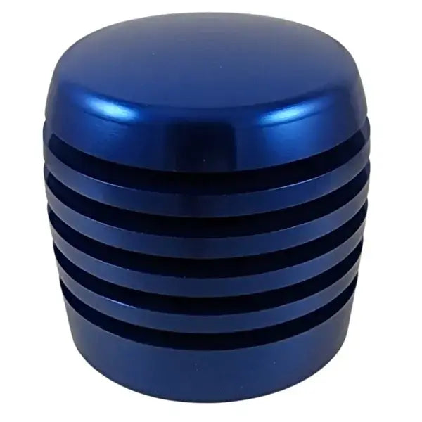 XBR-200 Grooved Cylinder Style Aluminum Shift Knob (Choose Color) Blue Dark Slate Gray