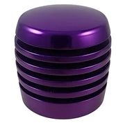 XBR-200 Grooved Cylinder Style Aluminum Shift Knob (Choose Color) Purple Dark Slate Gray