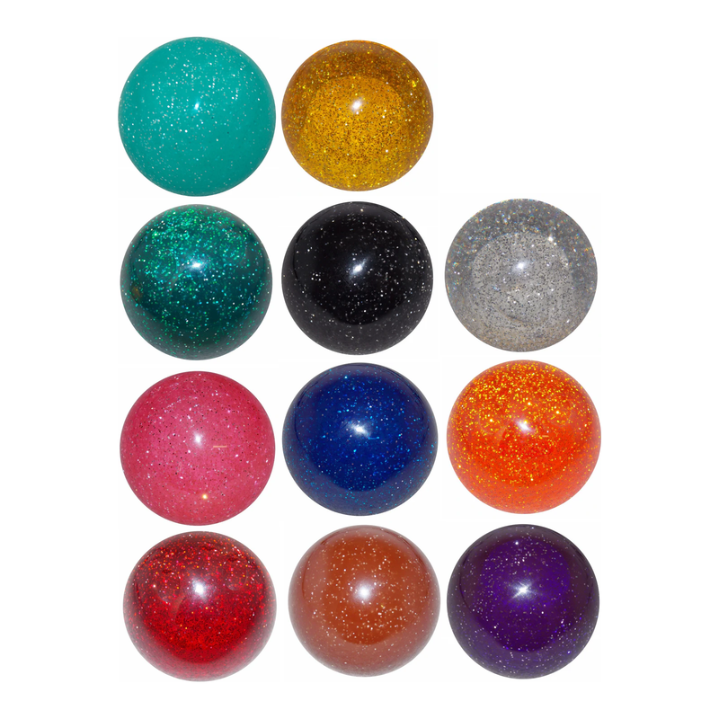 Glitter Shift Knobs (1/2"-13 female threads) Twisted Shifterz (Choose Color) SHIFTER Amber,Black,Blue,Brown,Clear,Green,Orange,Pink,Purple,Red,Teal Sienna