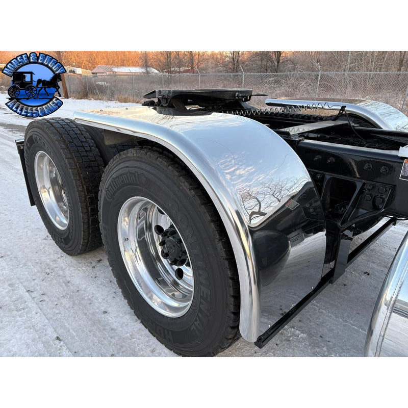 Hogebuilt 72" Half Fender Stainless Steel Pair #ba505htT