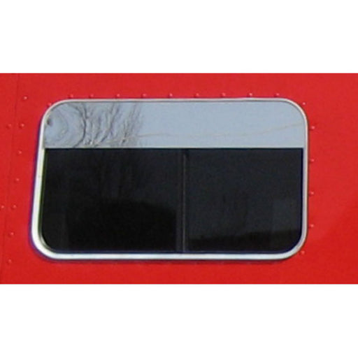 A572019 WINDOW CHOP TOP PR PB 379,388,389 W/O TRIM ULTRA SLPR 5" SS Firebrick