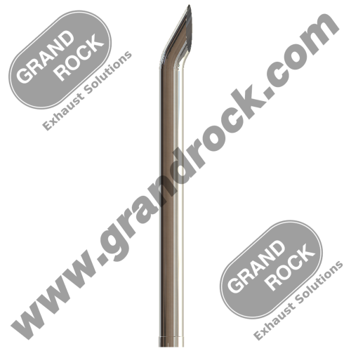 A6-84EXC  6" X 84" AUSSIE STYLE, CHROME ID