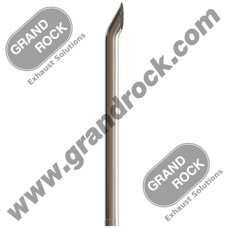 A6-96EXC  6" X 96" AUSSIE STYLE, CHROME ID