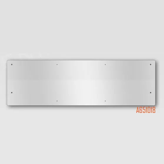 A651018 TOOL BOX / DPF COVER EA PB 40.750" X 12.500" ANGLED SS Light Gray