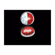 Roadworks Lo-Pro Hero Watermelon LED Marker Light (Choose Color) White & Red/Clear Rosy Brown