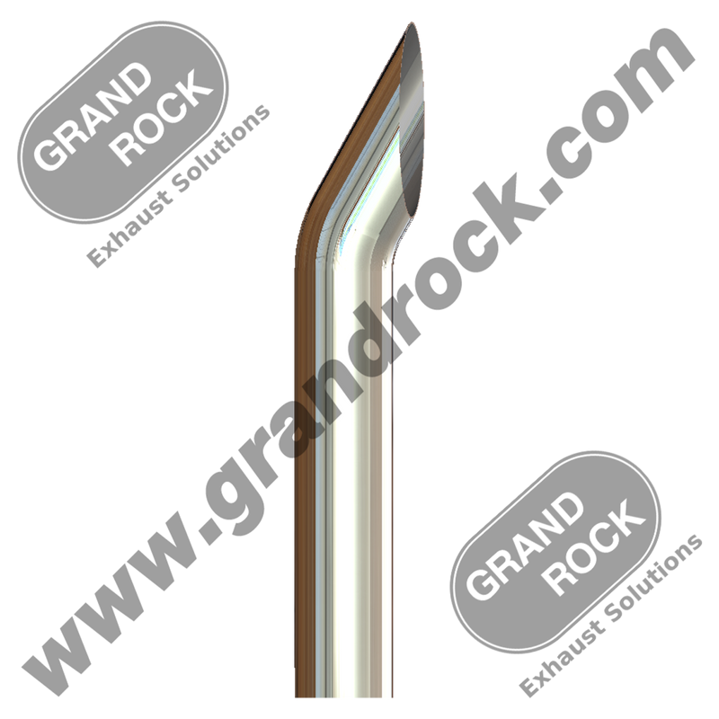 A7-48SBC  7" X 48" AUSSIE, 7" OD; CHROME