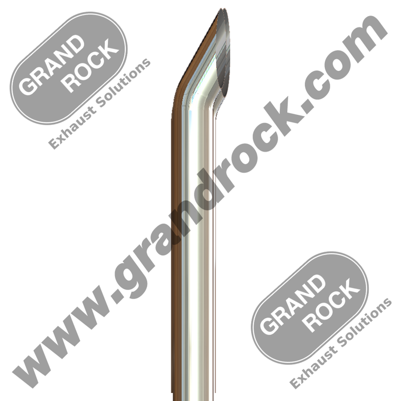 A7-60SBC  7" X 60" AUSSIE, OD CHROME