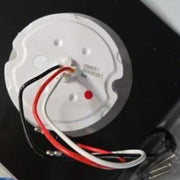 Legendary 3 Inch Watermelon Light W/ SS Bezel - Amber LED / Clear Glass Lens 23003CA-2 watermelon sealed led Black