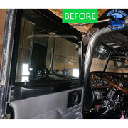 #PDH579  Aluminum and Rosewood Door Handle/Armrest without Fingergrips DOOR HANDLE Black