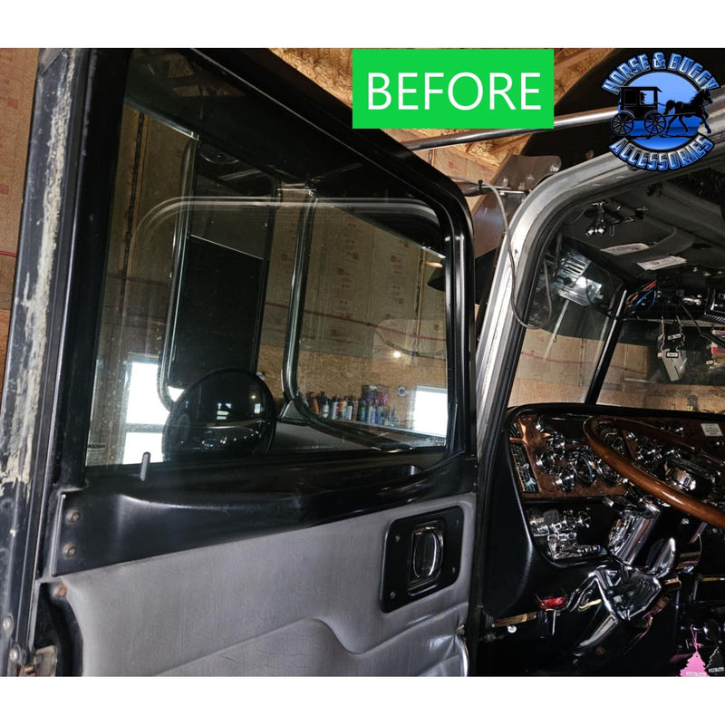 #PDH579  Aluminum and Rosewood Door Handle/Armrest without Fingergrips DOOR HANDLE Black