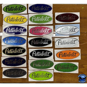 #1802 Peterbilt (extra heavy duty) frame steps Low air leaf suspension 2005 and newer (sold in pairs) (emblem not included) EMBLEM Dark Slate Gray