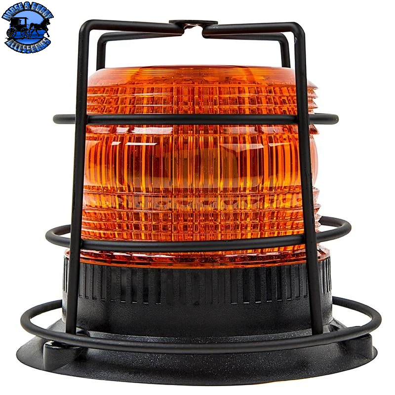 SB-STBC-A45 4¾" AMBER LED STROBE LIGHT CAGED BEACON- AMBER
