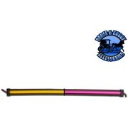 12" Center Glow Strip - Trux Dual Revolution LEDs (Choose Color) 12" Glow Strip Amber to Pink - 60 Diodes Dark Slate Gray