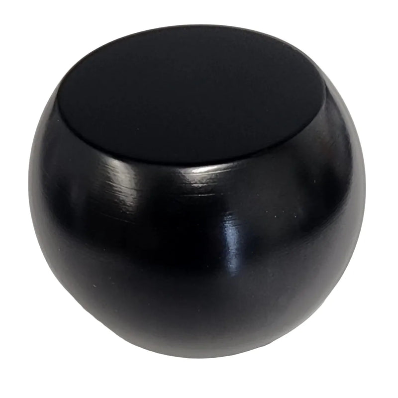 Black Aluminum FlatTop Brake Knob (Choose Engraved)