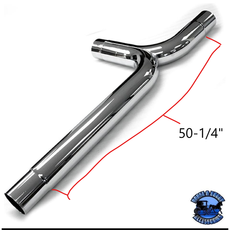 Y9005-E60-A16-1103 5" Long Leg 1 piece Y-Pipe for Pickett elbows