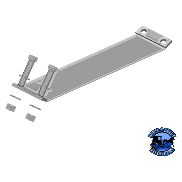 50-09083 8" Band Clamp Dark Gray