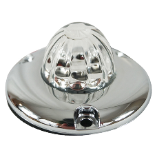 Legendary 1-1/2 Inch Watermelon Light W/ Flat Bezel - Green LED / Clear Glass Lens 11002CG-3 watermelon sealed led Gray