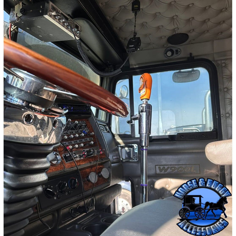 Mr. Krinkle - Orange Shift Knob #VC-KRNKL-ORG (1/2"-13 female threads)