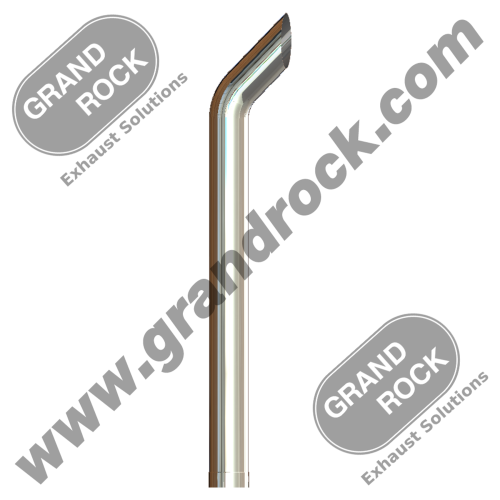 BH7-84EXC  STACK BULLHORN,7"X84, ID CHROME