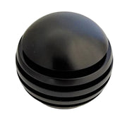Ring Style Grooved Aluminum Shift Knob (Choose Color) Black Dark Slate Gray