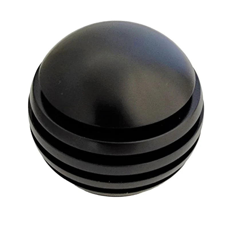 Ring Style Grooved Aluminum Shift Knob (Choose Color) Black Dark Slate Gray