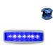Royal Blue Trux LED Interior Projector Dome Sleeper Light for Kenworth & Peterbilt 14 Diodes DOME LIGHT