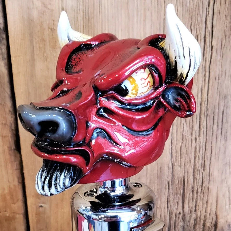 El Toro Copper Bull Shift Knob #VC-BULL-RED (1/2"-13 female threads)